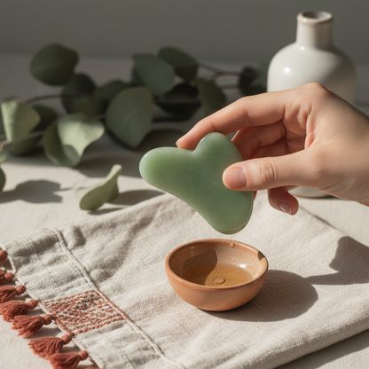 The Sculpt Stone — Jade Gua Sha
